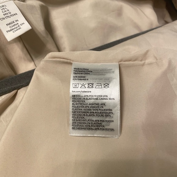 H&M+ OVERSIZED SINGLE-BREASTED JACKET XL - Picture 6 of 8